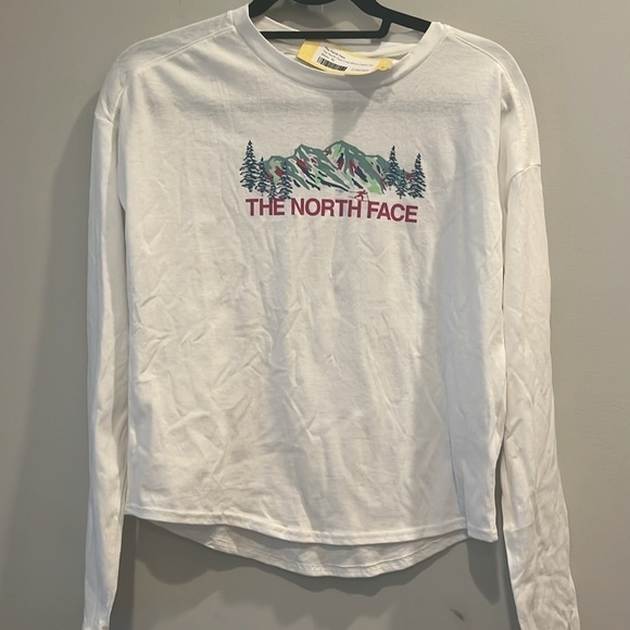 The North Face-bought on stitch fix. Girls Long sleeve t-shirt. Size XL. Net - Picture 1 of 11